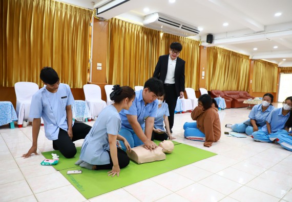 ภาพกิจกรรม  คณะวิทยาศาสตร์และเทคโนโลยี จัดค่ายวิทยาศาสตร์สัญจร ปีการศึกษา 2566  โรงเรียนทุ่งทรายวิทยา