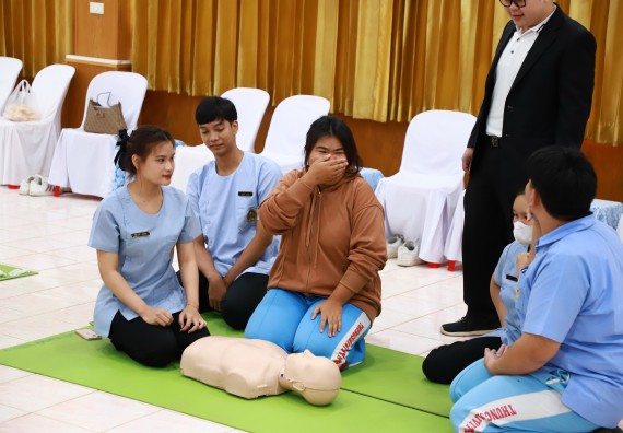 ภาพกิจกรรม  คณะวิทยาศาสตร์และเทคโนโลยี จัดค่ายวิทยาศาสตร์สัญจร ปีการศึกษา 2566  โรงเรียนทุ่งทรายวิทยา