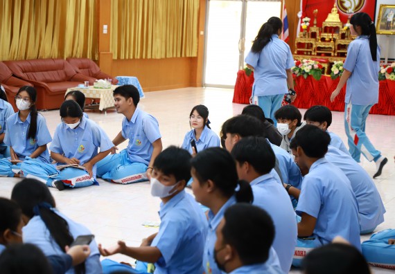 ภาพกิจกรรม  คณะวิทยาศาสตร์และเทคโนโลยี จัดค่ายวิทยาศาสตร์สัญจร ปีการศึกษา 2566  โรงเรียนทุ่งทรายวิทยา