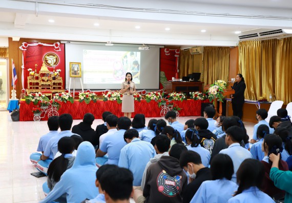 ภาพกิจกรรม  คณะวิทยาศาสตร์และเทคโนโลยี จัดค่ายวิทยาศาสตร์สัญจร ปีการศึกษา 2566  โรงเรียนทุ่งทรายวิทยา