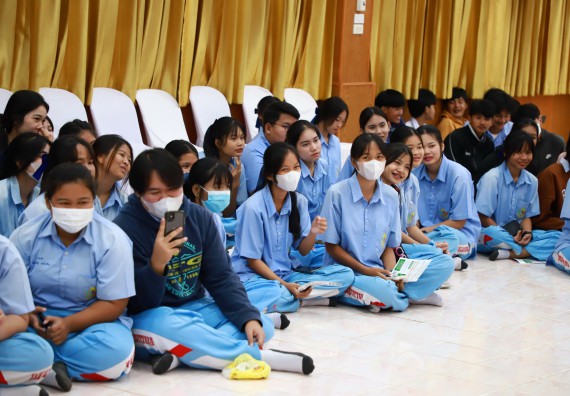 ภาพกิจกรรม  คณะวิทยาศาสตร์และเทคโนโลยี จัดค่ายวิทยาศาสตร์สัญจร ปีการศึกษา 2566  โรงเรียนทุ่งทรายวิทยา