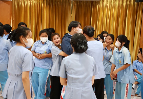 ภาพกิจกรรม  คณะวิทยาศาสตร์และเทคโนโลยี จัดค่ายวิทยาศาสตร์สัญจร ปีการศึกษา 2566  โรงเรียนทุ่งทรายวิทยา