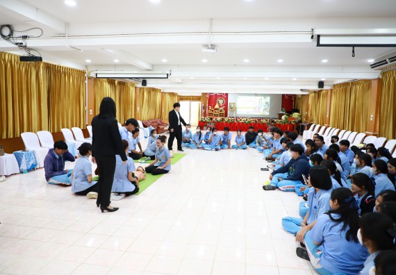 ภาพกิจกรรม  คณะวิทยาศาสตร์และเทคโนโลยี จัดค่ายวิทยาศาสตร์สัญจร ปีการศึกษา 2566  โรงเรียนทุ่งทรายวิทยา