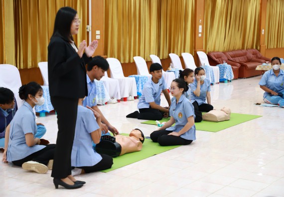ภาพกิจกรรม  คณะวิทยาศาสตร์และเทคโนโลยี จัดค่ายวิทยาศาสตร์สัญจร ปีการศึกษา 2566  โรงเรียนทุ่งทรายวิทยา