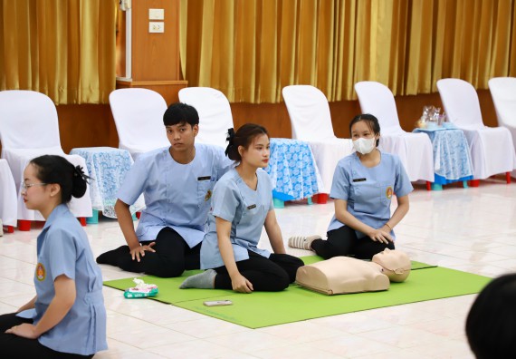ภาพกิจกรรม  คณะวิทยาศาสตร์และเทคโนโลยี จัดค่ายวิทยาศาสตร์สัญจร ปีการศึกษา 2566  โรงเรียนทุ่งทรายวิทยา