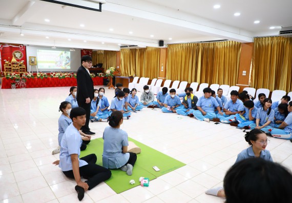 ภาพกิจกรรม  คณะวิทยาศาสตร์และเทคโนโลยี จัดค่ายวิทยาศาสตร์สัญจร ปีการศึกษา 2566  โรงเรียนทุ่งทรายวิทยา