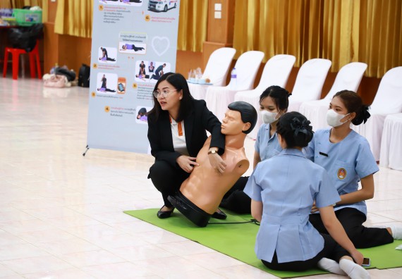 ภาพกิจกรรม  คณะวิทยาศาสตร์และเทคโนโลยี จัดค่ายวิทยาศาสตร์สัญจร ปีการศึกษา 2566  โรงเรียนทุ่งทรายวิทยา