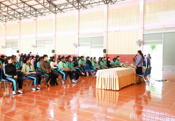 ภาพกิจกรรม  คณะวิทยาศาสตร์และเทคโนโลยี จัดค่ายวิทยาศาสตร์สัญจร ปีการศึกษา 2566  โรงเรียนปางมะค่าวิทยาคม