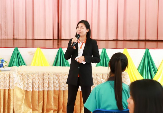 ภาพกิจกรรม  คณะวิทยาศาสตร์และเทคโนโลยี จัดค่ายวิทยาศาสตร์สัญจร ปีการศึกษา 2566  โรงเรียนปางมะค่าวิทยาคม