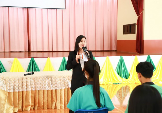 ภาพกิจกรรม  คณะวิทยาศาสตร์และเทคโนโลยี จัดค่ายวิทยาศาสตร์สัญจร ปีการศึกษา 2566  โรงเรียนปางมะค่าวิทยาคม