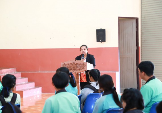 ภาพกิจกรรม  คณะวิทยาศาสตร์และเทคโนโลยี จัดค่ายวิทยาศาสตร์สัญจร ปีการศึกษา 2566  โรงเรียนปางมะค่าวิทยาคม