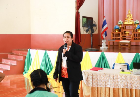 ภาพกิจกรรม  คณะวิทยาศาสตร์และเทคโนโลยี จัดค่ายวิทยาศาสตร์สัญจร ปีการศึกษา 2566  โรงเรียนปางมะค่าวิทยาคม