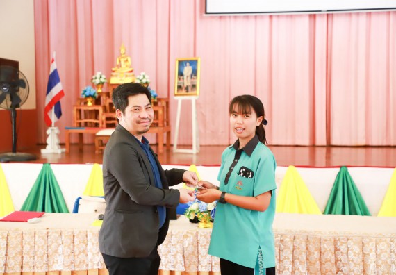 ภาพกิจกรรม  คณะวิทยาศาสตร์และเทคโนโลยี จัดค่ายวิทยาศาสตร์สัญจร ปีการศึกษา 2566  โรงเรียนปางมะค่าวิทยาคม