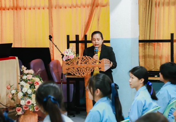 ภาพกิจกรรม   คณะวิทยาศาสตร์และเทคโนโลยี จัดค่ายวิทยาศาสตร์สัญจร ปีการศึกษา 2566  โรงเรียนคลองลานวิทยา