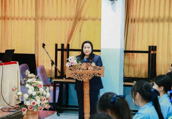 ภาพกิจกรรม   คณะวิทยาศาสตร์และเทคโนโลยี จัดค่ายวิทยาศาสตร์สัญจร ปีการศึกษา 2566  โรงเรียนคลองลานวิทยา