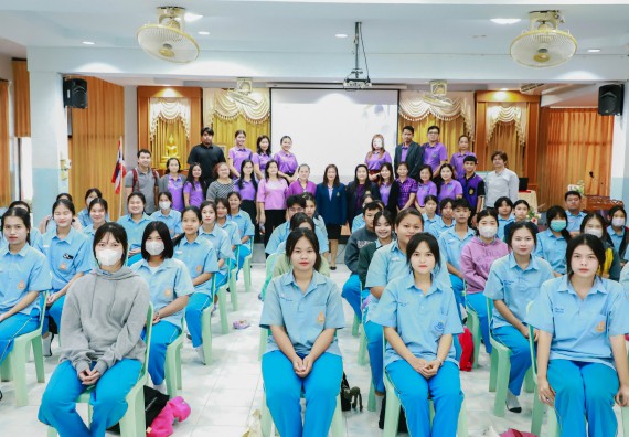 ภาพกิจกรรม   คณะวิทยาศาสตร์และเทคโนโลยี จัดค่ายวิทยาศาสตร์สัญจร ปีการศึกษา 2566  โรงเรียนคลองลานวิทยา