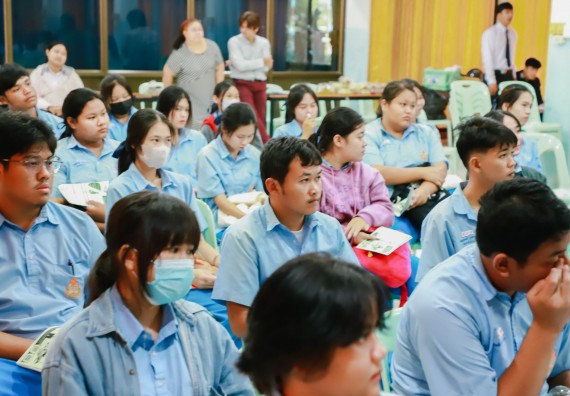 ภาพกิจกรรม   คณะวิทยาศาสตร์และเทคโนโลยี จัดค่ายวิทยาศาสตร์สัญจร ปีการศึกษา 2566  โรงเรียนคลองลานวิทยา