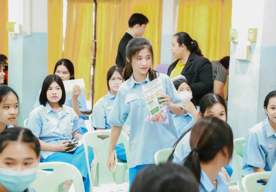 ภาพกิจกรรม   คณะวิทยาศาสตร์และเทคโนโลยี จัดค่ายวิทยาศาสตร์สัญจร ปีการศึกษา 2566  โรงเรียนคลองลานวิทยา