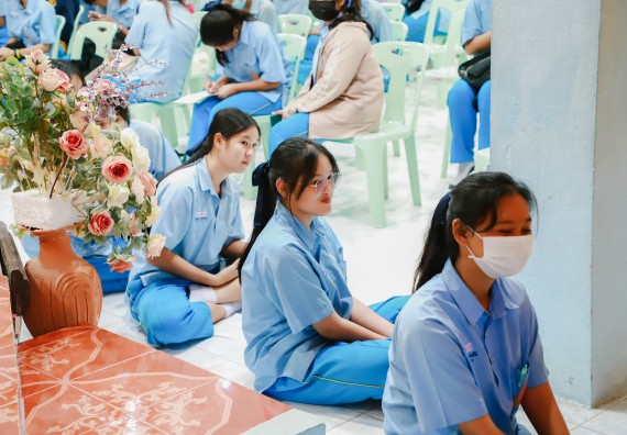 ภาพกิจกรรม   คณะวิทยาศาสตร์และเทคโนโลยี จัดค่ายวิทยาศาสตร์สัญจร ปีการศึกษา 2566  โรงเรียนคลองลานวิทยา