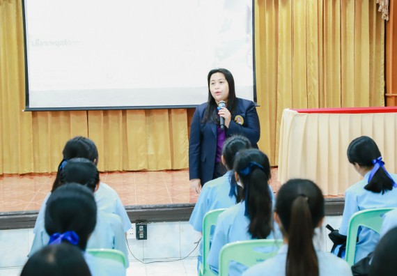 ภาพกิจกรรม   คณะวิทยาศาสตร์และเทคโนโลยี จัดค่ายวิทยาศาสตร์สัญจร ปีการศึกษา 2566  โรงเรียนคลองลานวิทยา