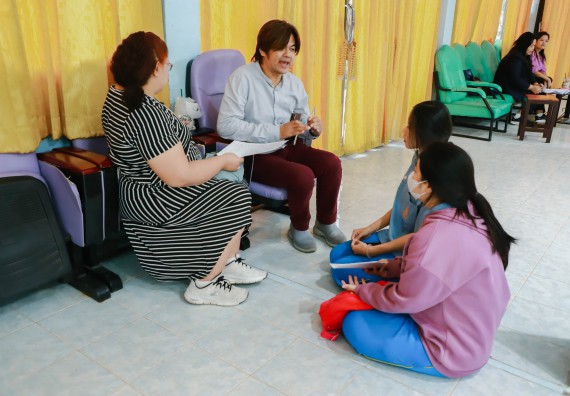 ภาพกิจกรรม   คณะวิทยาศาสตร์และเทคโนโลยี จัดค่ายวิทยาศาสตร์สัญจร ปีการศึกษา 2566  โรงเรียนคลองลานวิทยา