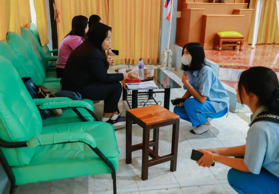 ภาพกิจกรรม   คณะวิทยาศาสตร์และเทคโนโลยี จัดค่ายวิทยาศาสตร์สัญจร ปีการศึกษา 2566  โรงเรียนคลองลานวิทยา