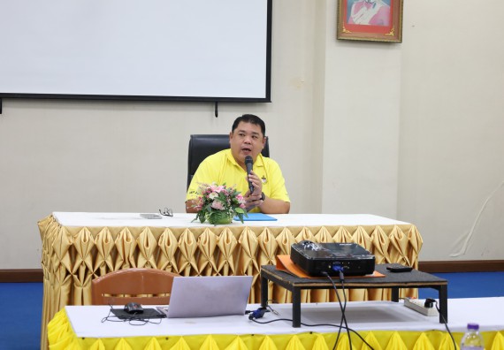 ภาพกิจกรรม  คณะวิทยาศาสตร์และเทคโนโลยี จัดกิจกรรมการศึกษาความต้องการและแนวทางการส่งเสริมการแก้ไขปัญหาของชุมชน ตามโครงการพัฒนาคุณภาพชีวิตและยกระดับเศรษฐกิจฐานราก