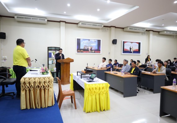 ภาพกิจกรรม  คณะวิทยาศาสตร์และเทคโนโลยี จัดกิจกรรมการศึกษาความต้องการและแนวทางการส่งเสริมการแก้ไขปัญหาของชุมชน ตามโครงการพัฒนาคุณภาพชีวิตและยกระดับเศรษฐกิจฐานราก