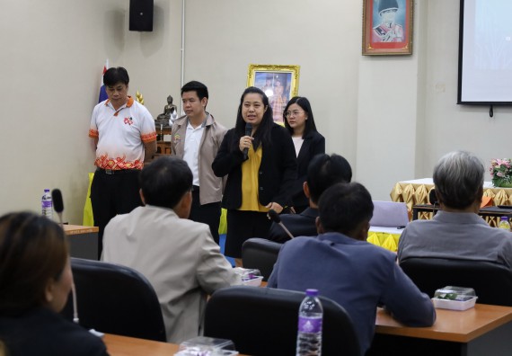 ภาพกิจกรรม  คณะวิทยาศาสตร์และเทคโนโลยี จัดกิจกรรมการศึกษาความต้องการและแนวทางการส่งเสริมการแก้ไขปัญหาของชุมชน ตามโครงการพัฒนาคุณภาพชีวิตและยกระดับเศรษฐกิจฐานราก