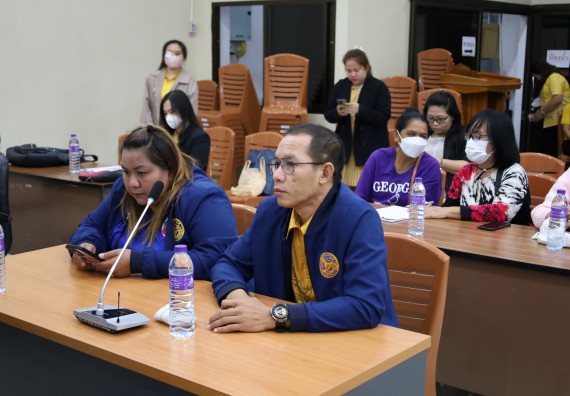 ภาพกิจกรรม  คณะวิทยาศาสตร์และเทคโนโลยี จัดกิจกรรมการศึกษาความต้องการและแนวทางการส่งเสริมการแก้ไขปัญหาของชุมชน ตามโครงการพัฒนาคุณภาพชีวิตและยกระดับเศรษฐกิจฐานราก