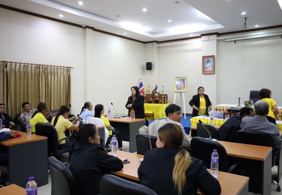 ภาพกิจกรรม  คณะวิทยาศาสตร์และเทคโนโลยี จัดกิจกรรมการศึกษาความต้องการและแนวทางการส่งเสริมการแก้ไขปัญหาของชุมชน ตามโครงการพัฒนาคุณภาพชีวิตและยกระดับเศรษฐกิจฐานราก