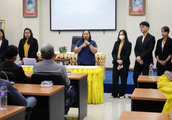 ภาพกิจกรรม  คณะวิทยาศาสตร์และเทคโนโลยี จัดกิจกรรมการศึกษาความต้องการและแนวทางการส่งเสริมการแก้ไขปัญหาของชุมชน ตามโครงการพัฒนาคุณภาพชีวิตและยกระดับเศรษฐกิจฐานราก