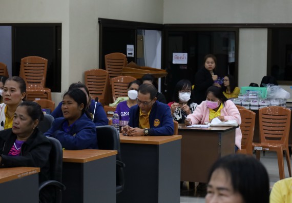 ภาพกิจกรรม  คณะวิทยาศาสตร์และเทคโนโลยี จัดกิจกรรมการศึกษาความต้องการและแนวทางการส่งเสริมการแก้ไขปัญหาของชุมชน ตามโครงการพัฒนาคุณภาพชีวิตและยกระดับเศรษฐกิจฐานราก