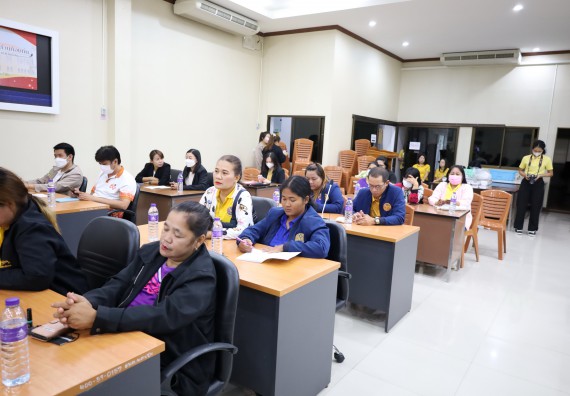 ภาพกิจกรรม  คณะวิทยาศาสตร์และเทคโนโลยี จัดกิจกรรมการศึกษาความต้องการและแนวทางการส่งเสริมการแก้ไขปัญหาของชุมชน ตามโครงการพัฒนาคุณภาพชีวิตและยกระดับเศรษฐกิจฐานราก