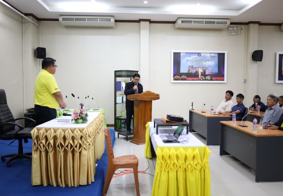 ภาพกิจกรรม  คณะวิทยาศาสตร์และเทคโนโลยี จัดกิจกรรมการศึกษาความต้องการและแนวทางการส่งเสริมการแก้ไขปัญหาของชุมชน ตามโครงการพัฒนาคุณภาพชีวิตและยกระดับเศรษฐกิจฐานราก