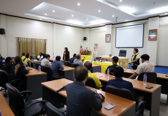 ภาพกิจกรรม  คณะวิทยาศาสตร์และเทคโนโลยี จัดกิจกรรมการศึกษาความต้องการและแนวทางการส่งเสริมการแก้ไขปัญหาของชุมชน ตามโครงการพัฒนาคุณภาพชีวิตและยกระดับเศรษฐกิจฐานราก