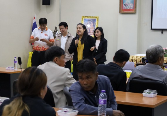 ภาพกิจกรรม  คณะวิทยาศาสตร์และเทคโนโลยี จัดกิจกรรมการศึกษาความต้องการและแนวทางการส่งเสริมการแก้ไขปัญหาของชุมชน ตามโครงการพัฒนาคุณภาพชีวิตและยกระดับเศรษฐกิจฐานราก