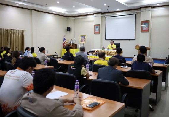 ภาพกิจกรรม  คณะวิทยาศาสตร์และเทคโนโลยี จัดกิจกรรมการศึกษาความต้องการและแนวทางการส่งเสริมการแก้ไขปัญหาของชุมชน ตามโครงการพัฒนาคุณภาพชีวิตและยกระดับเศรษฐกิจฐานราก