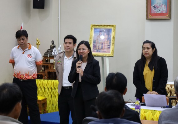 ภาพกิจกรรม  คณะวิทยาศาสตร์และเทคโนโลยี จัดกิจกรรมการศึกษาความต้องการและแนวทางการส่งเสริมการแก้ไขปัญหาของชุมชน ตามโครงการพัฒนาคุณภาพชีวิตและยกระดับเศรษฐกิจฐานราก