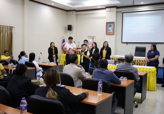 ภาพกิจกรรม  คณะวิทยาศาสตร์และเทคโนโลยี จัดกิจกรรมการศึกษาความต้องการและแนวทางการส่งเสริมการแก้ไขปัญหาของชุมชน ตามโครงการพัฒนาคุณภาพชีวิตและยกระดับเศรษฐกิจฐานราก