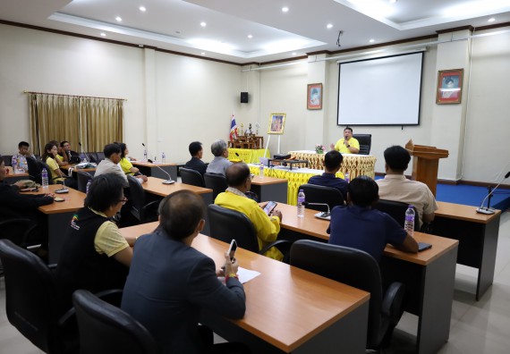 ภาพกิจกรรม  คณะวิทยาศาสตร์และเทคโนโลยี จัดกิจกรรมการศึกษาความต้องการและแนวทางการส่งเสริมการแก้ไขปัญหาของชุมชน ตามโครงการพัฒนาคุณภาพชีวิตและยกระดับเศรษฐกิจฐานราก