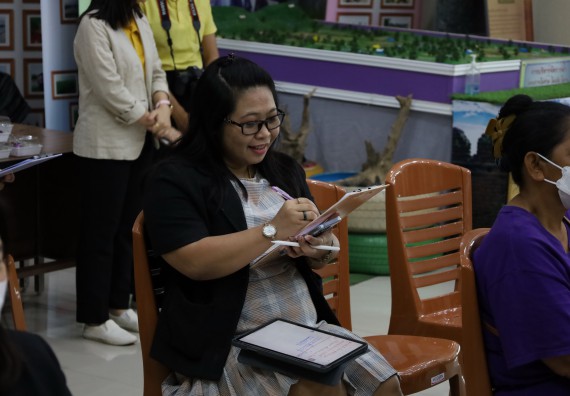 ภาพกิจกรรม  คณะวิทยาศาสตร์และเทคโนโลยี จัดกิจกรรมการศึกษาความต้องการและแนวทางการส่งเสริมการแก้ไขปัญหาของชุมชน ตามโครงการพัฒนาคุณภาพชีวิตและยกระดับเศรษฐกิจฐานราก