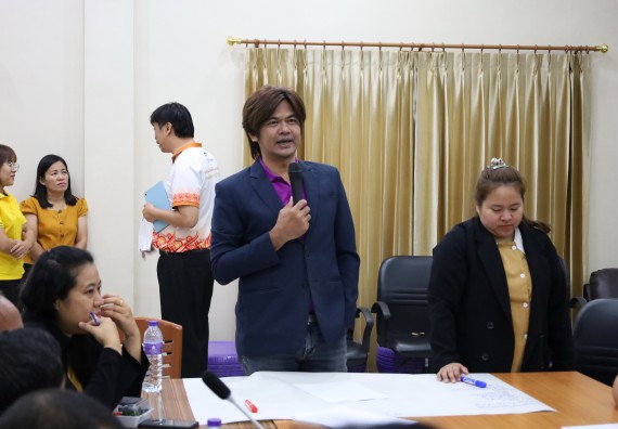 ภาพกิจกรรม  คณะวิทยาศาสตร์และเทคโนโลยี จัดกิจกรรมการศึกษาความต้องการและแนวทางการส่งเสริมการแก้ไขปัญหาของชุมชน ตามโครงการพัฒนาคุณภาพชีวิตและยกระดับเศรษฐกิจฐานราก