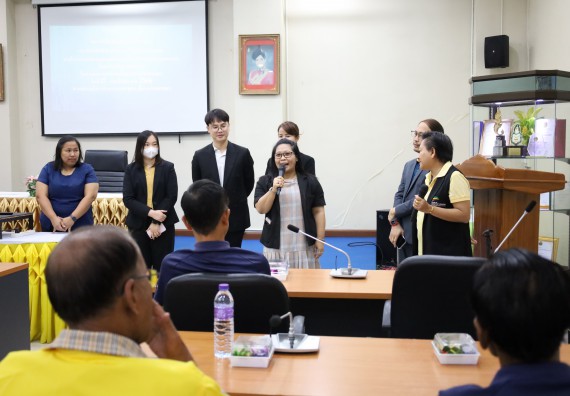 ภาพกิจกรรม  คณะวิทยาศาสตร์และเทคโนโลยี จัดกิจกรรมการศึกษาความต้องการและแนวทางการส่งเสริมการแก้ไขปัญหาของชุมชน ตามโครงการพัฒนาคุณภาพชีวิตและยกระดับเศรษฐกิจฐานราก