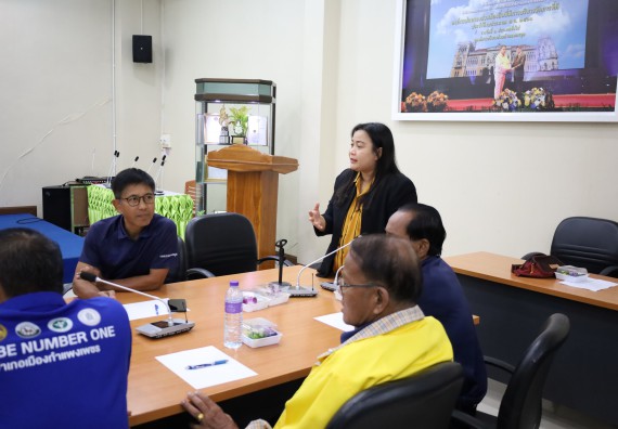 ภาพกิจกรรม  คณะวิทยาศาสตร์และเทคโนโลยี จัดกิจกรรมการศึกษาความต้องการและแนวทางการส่งเสริมการแก้ไขปัญหาของชุมชน ตามโครงการพัฒนาคุณภาพชีวิตและยกระดับเศรษฐกิจฐานราก