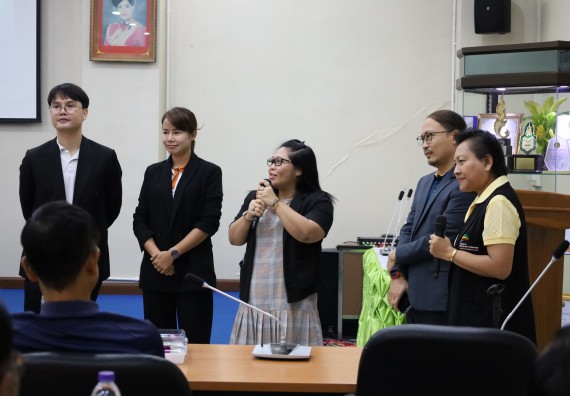 ภาพกิจกรรม  คณะวิทยาศาสตร์และเทคโนโลยี จัดกิจกรรมการศึกษาความต้องการและแนวทางการส่งเสริมการแก้ไขปัญหาของชุมชน ตามโครงการพัฒนาคุณภาพชีวิตและยกระดับเศรษฐกิจฐานราก