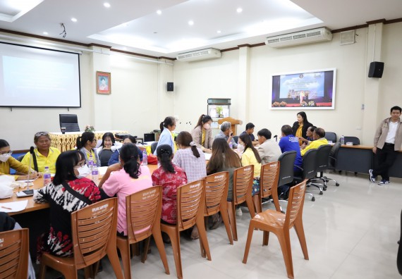 ภาพกิจกรรม  คณะวิทยาศาสตร์และเทคโนโลยี จัดกิจกรรมการศึกษาความต้องการและแนวทางการส่งเสริมการแก้ไขปัญหาของชุมชน ตามโครงการพัฒนาคุณภาพชีวิตและยกระดับเศรษฐกิจฐานราก