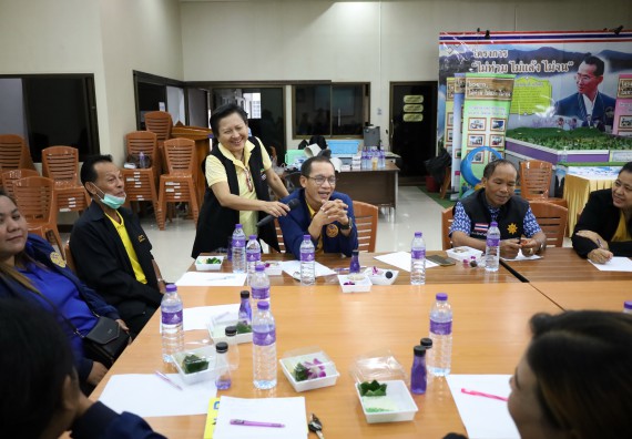 ภาพกิจกรรม  คณะวิทยาศาสตร์และเทคโนโลยี จัดกิจกรรมการศึกษาความต้องการและแนวทางการส่งเสริมการแก้ไขปัญหาของชุมชน ตามโครงการพัฒนาคุณภาพชีวิตและยกระดับเศรษฐกิจฐานราก