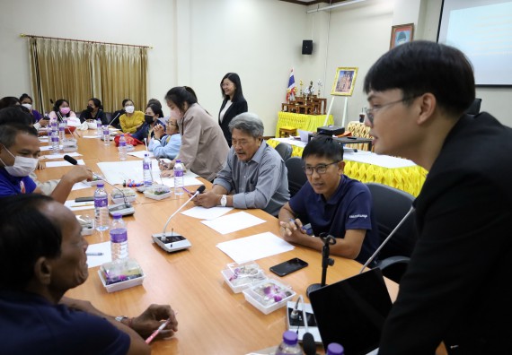 ภาพกิจกรรม  คณะวิทยาศาสตร์และเทคโนโลยี จัดกิจกรรมการศึกษาความต้องการและแนวทางการส่งเสริมการแก้ไขปัญหาของชุมชน ตามโครงการพัฒนาคุณภาพชีวิตและยกระดับเศรษฐกิจฐานราก