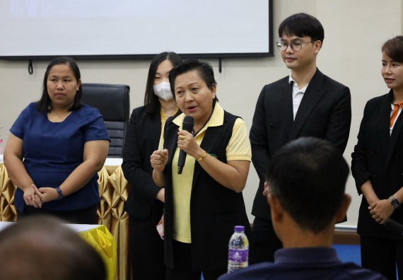 ภาพกิจกรรม  คณะวิทยาศาสตร์และเทคโนโลยี จัดกิจกรรมการศึกษาความต้องการและแนวทางการส่งเสริมการแก้ไขปัญหาของชุมชน ตามโครงการพัฒนาคุณภาพชีวิตและยกระดับเศรษฐกิจฐานราก